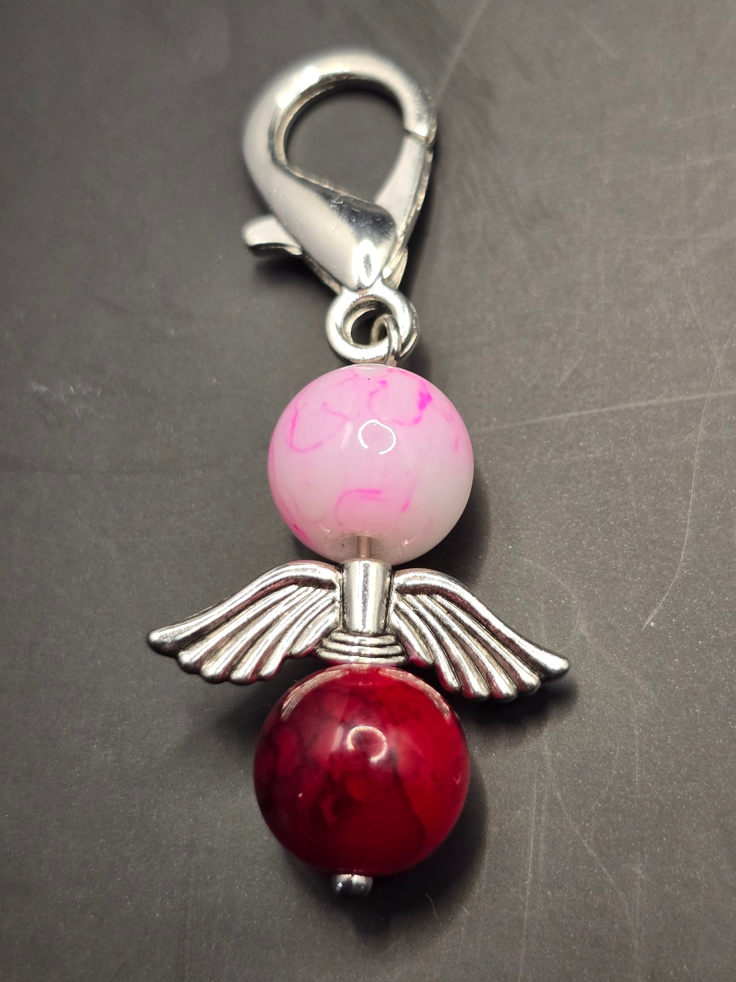 Angel wings bag charms - 4 pack zipper charms