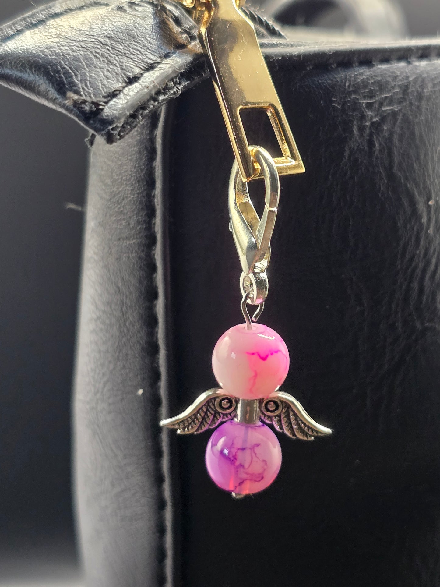 Angel wings bag charms - 4 pack zipper charms